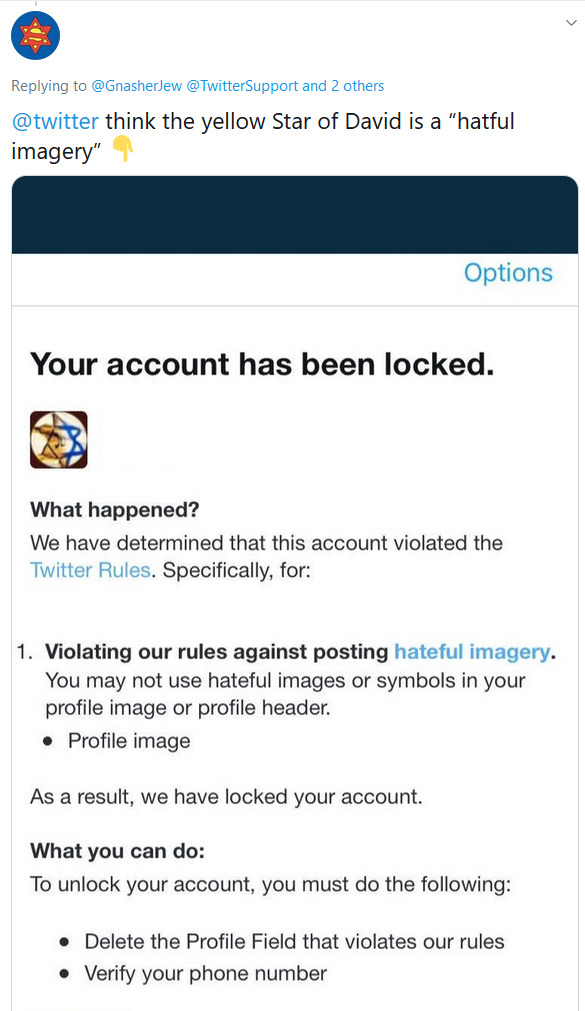 大衛星被推特移除